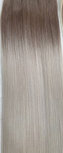 Ash blonde- Root fade