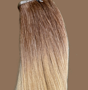 Vanilla Blonde-Root Fade
